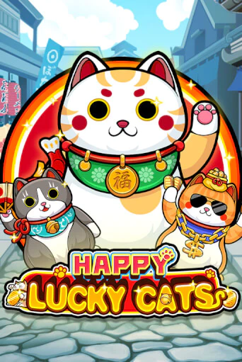 Happy Lucky Cats играть онлайн  в демо игру в Crystal Casino Online
