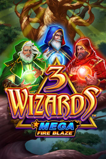 Mega Fire Blaze: 3 Wizards играть онлайн  в демо игру в Crystal Casino Online